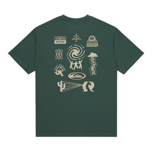 Quiksilver Ανδρική κοντομάνικη μπλούζα Pto Welcome All - Short Sleeve T-Shirt